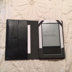 Nook with black case